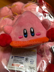 Kirby and the Forgotten Land Mouthful Transformation Small Plush Keychain Type B (In-stock)