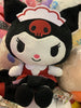 Furyu Sanrio Kuromi Showa Cafe Maid Medium Plush (In-stock)