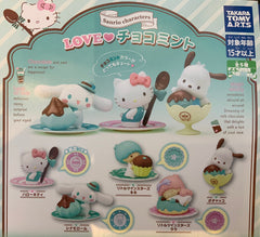 Sanrio Characters LOVE Chocolate Mini Figure 5 Pieces Set (In-stock)