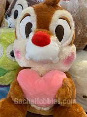 Disney Chip 'n' Dale Furry Dale Hugs Heart Plush (In-stock)