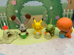 Pokemon Minnade Suna-Asobi Mascot Summer Beach Small Figure 5 Pieces Set (In-stock)