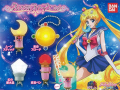 Sailor Moon Henshin Light Up Keychain 5 Pieces Set (In-stock)