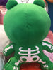 Line Characters Brown In Green Skeleton Costume Medium Plush (In-stock)