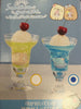 Sumikko Gurashi PenPen Fruits Vacation Parfait Glass Cup Blue Ver. (In-stock)