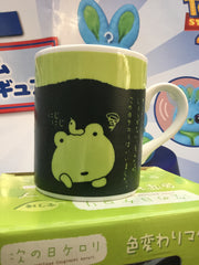 Green Camel Frog Temperature Color Changing Mug Type A (In-stock)