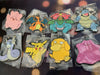 Pokemon Sun & Moon Collection Flat Rubber Keychain Vol.4 8 Pieces Set (In-stock)