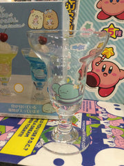 Sumikko Gurashi PenPen Fruits Vacation Parfait Glass Cup Blue Ver. (In-stock)