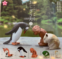 Animal Ojigisan Mini Figure Vol.2 5 Pieces Set (In-stock)
