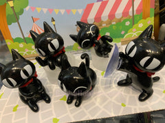 Nichijou Sakamoto Black Cat Figure 5 Pieces Set (In-stock)
