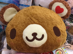 Sanrio Hello I’m Latte Tenorikuma Head Medium Plush (In-stock)