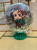 Character Keychain Display Case with Background 5 Pieces Set (In-stock)