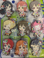 Love Live Perfect Dream Project Characters Rubber Keychain Vol.2 9 Pieces Set (In-stock)