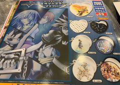 Disney Kingdom Hearts Mirror Keychain 7 Pieces Set (In-stock)