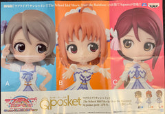 Q Posket Petit Love Live Sunshine The School Idol Movie Over the Rainbow Second Year Students 3 Piece Figure Set (In Stock)