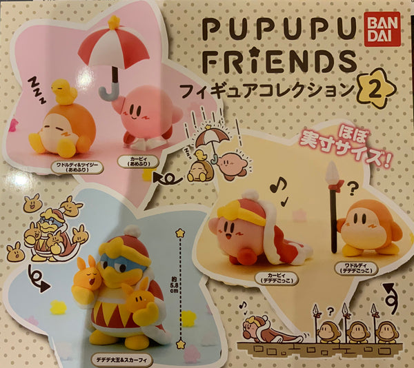 Pupupu Friends Kirby Figure Vol.2 5 Pieces Set (In-stock)