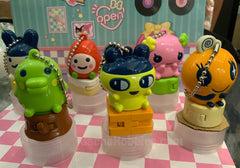 Tamagotchi Characters Light Up Figure Keychain 6 Pieces Set (In-stock)