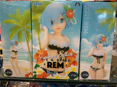 Re:Zero Rem Summer Beach Prize Figure (In-stock)