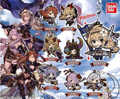 Granblue Fantasy Character Rubber Keychain Vol.1 8 Pieces Set (In-stock)