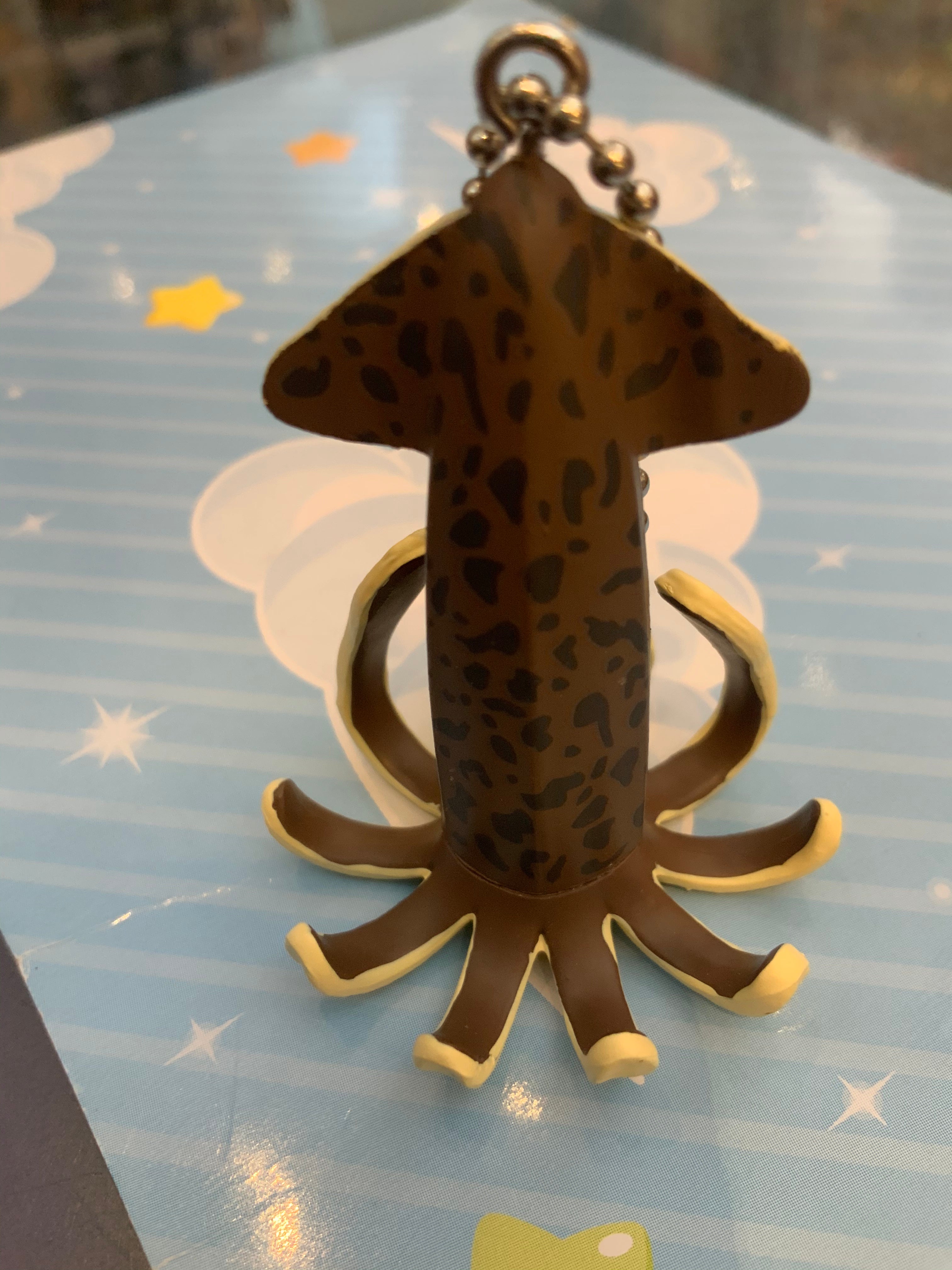 Banana Marine Life Figure Keychain 6 Pieces Set (In-stock