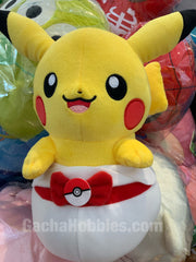 Pokemon Winter Pikachu in Christmas Bag Plush (In-stock)