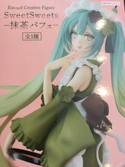 FuRyu Exceed Creative Hatsune Miku SweetSweets Matcha Parfait Prize Figure (In-stock)