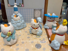 Neko Sensei Bath Figure 5 Pieces Set (In-stock)