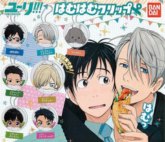 Yuri on Ice Character Acrylic Clip Keychain 7 Pieces Set (In-stock)