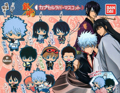 Gintama Character Rubber Keychain Vol.1 8 Pieces Set (In-stock)