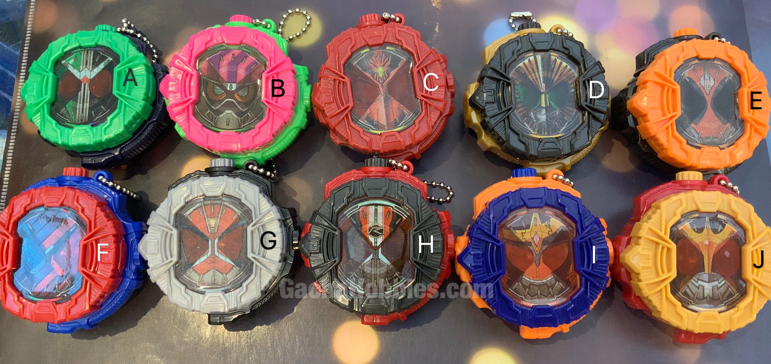 Gashapon Kamen Rider ZI-O Watch Keychain Set (In Stock) – Gacha
