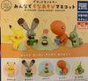 Pokemon Minnade Suna-Asobi Mascot Summer Beach Small Figure 5 Pieces Set (In-stock)