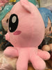 Angry Pink Squid Medium Plush (In-stock)
