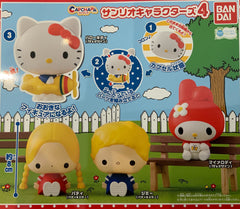 Sanrio Big Head Figure Vol.4 4 Pieces Set (In-stock)