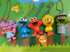 Sesame Street Character Figure Keychain 5 Pieces Set (In-stock)
