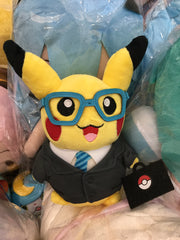 Pokemon Centre Business Pikachu Small Plush (In-stock)