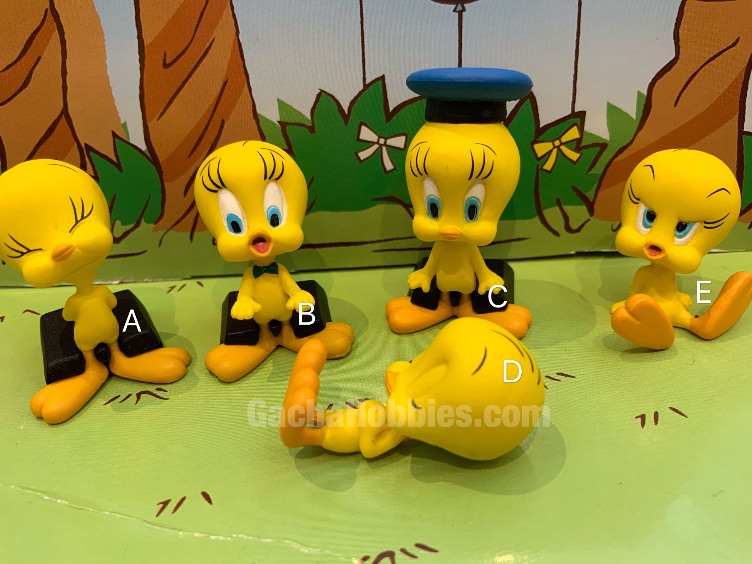 Tweety Daily Life Figure 5 Pieces Set (In-stock) – Gacha Hobbies Tweety Daily Life Figure 5 Pieces Set (In-stock) – Gacha Hobbies