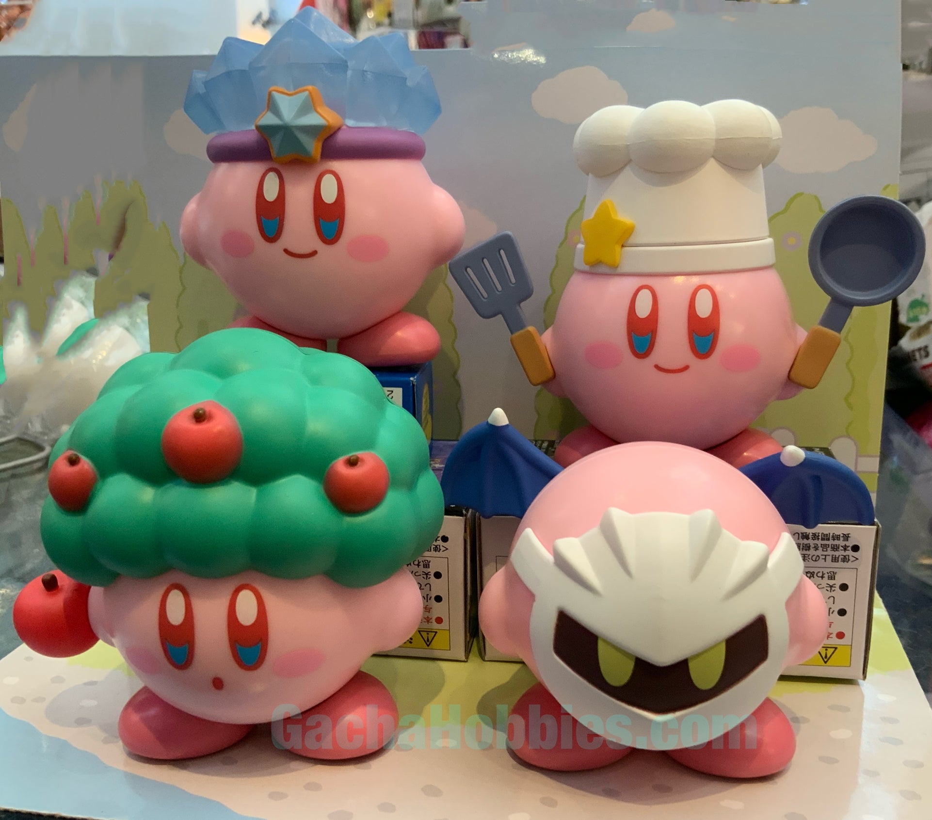 Hoshi no Kirby Muteki Suteki Closet Figure 4 Pieces Set (In-stock