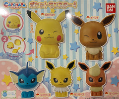 Pokemon Big Head Figure Vol.4 5 Pieces Set (In-stock)