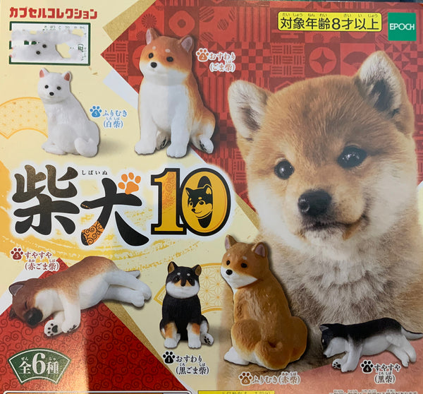 Shiba Inu Mini Figure Vol.10 6 Pieces Set (In-stock)