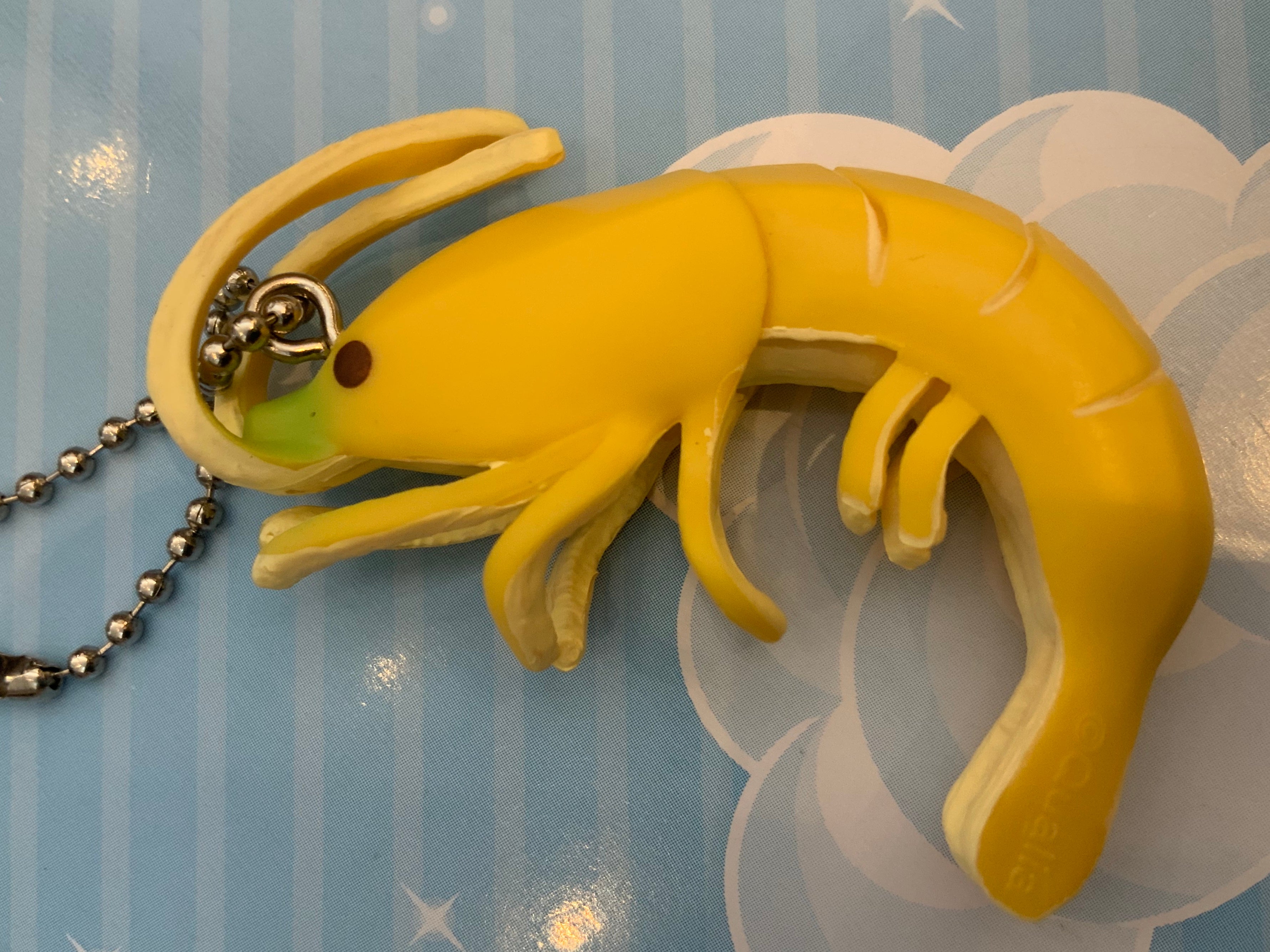 Banana Marine Life Figure Keychain 6 Pieces Set (In-stock