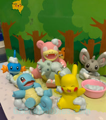 Pokemon Mina de Awa-awa Mascot Figure 5 Pieces Set (In-stock)