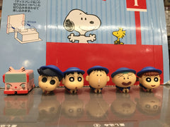 Hugcot Crayon Shin-Chan Cable Holder Figure Vol.4 6 Pieces Set (In-stock)