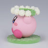 Fluffy Puffy Mine Hoshi no Kirby Kirby Playing with Flowers Small Figure (In-stock)