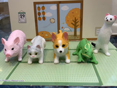 Animal On Duty Wiping Floor Figure Vol.2 5 Pieces Set (In-stock)