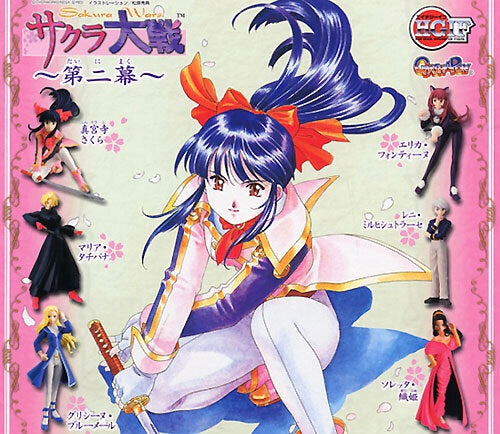 HGIF Sakura Wars Character Figure Vol.2 6 Pieces Set (In-stock)