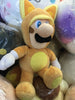 Super Mario 3D Land Luigi Raccoon Medium Plush (In-stock)