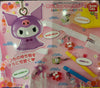 Sanrio Characters Mejirushi Accessories Figure Keychain Vol.2 4 Pieces Set (In-stock)