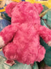 Post Pet Fun Factory Long Fur Pink Bear Medium Plush (In-stock)