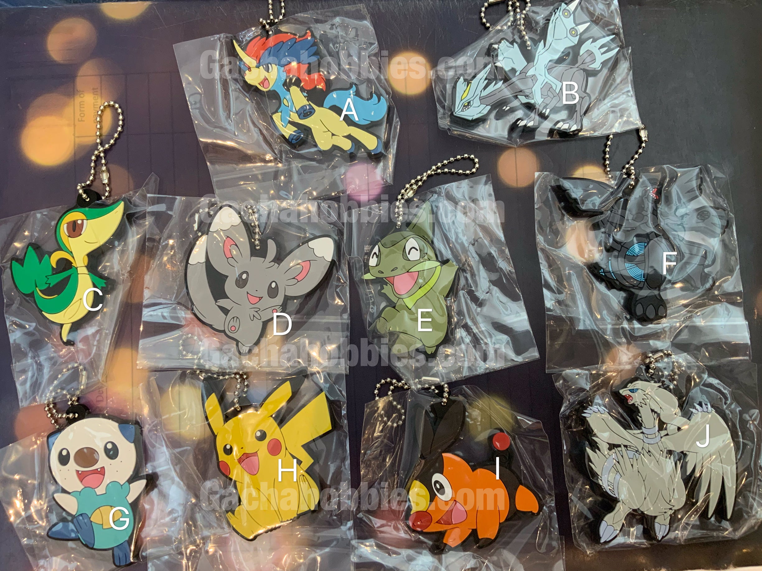 Pokemon keychain hot sale