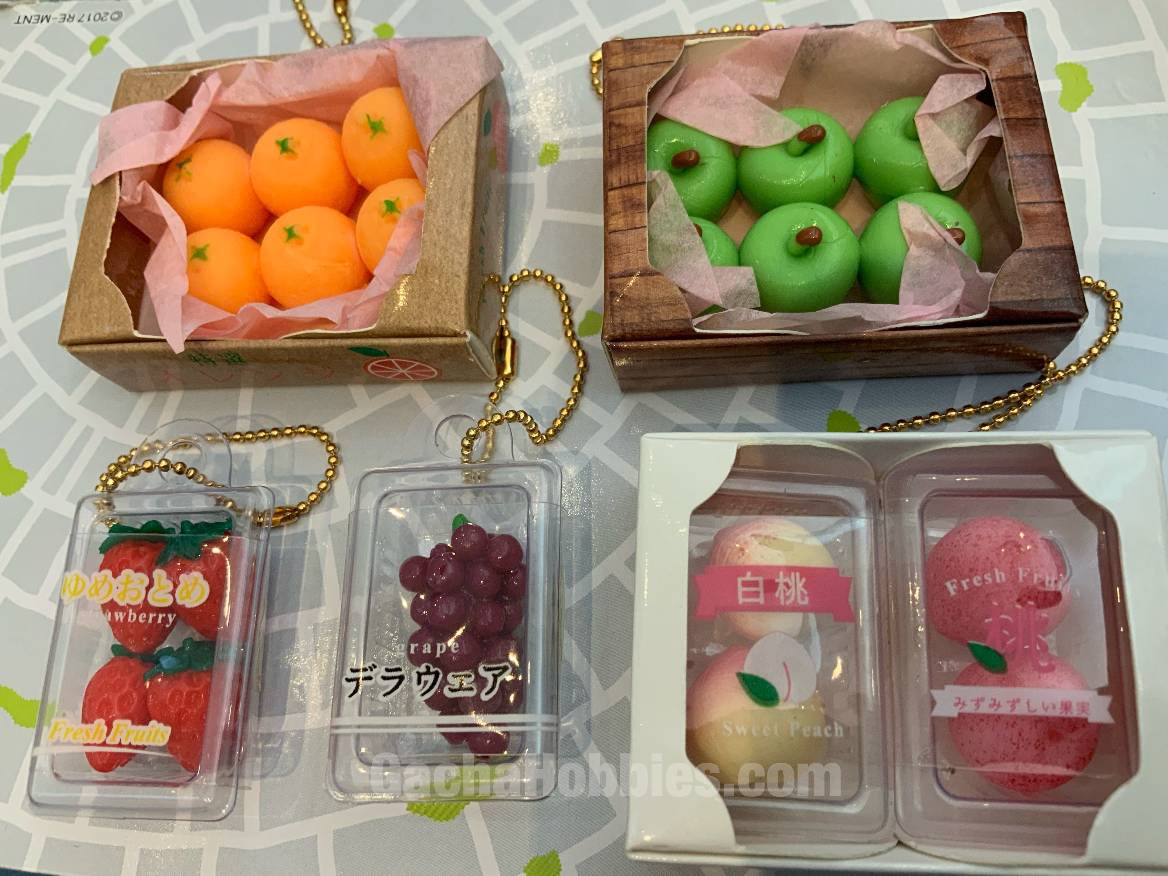 BC Fruit Mascot Keychain Vol.4 5 Pieces Set (In-stock) – Gacha Hobbies