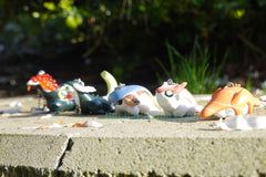 Scary Sushi Monster Figure Keychain 5 Pieces Set (In-stock)